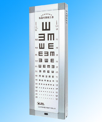 視力表燈箱 標準對數型