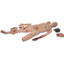  高級創傷模型KAS-110  模擬人身體各部位的創傷，燒傷皮膚更換
