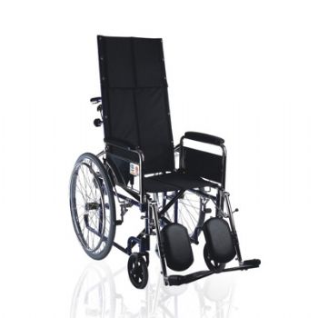 魚躍輪椅車H008型 軟座 高靠背可調節